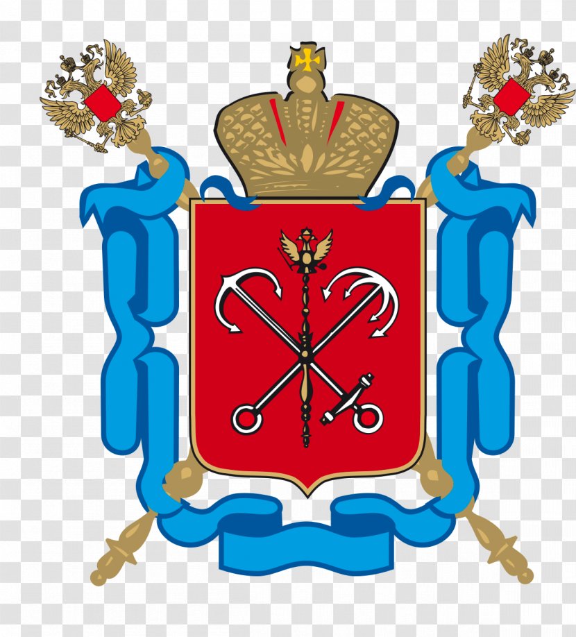Coat Of Arms Saint Petersburg Flag Symbol St. Administration - Frame - Usa Gerb Transparent PNG