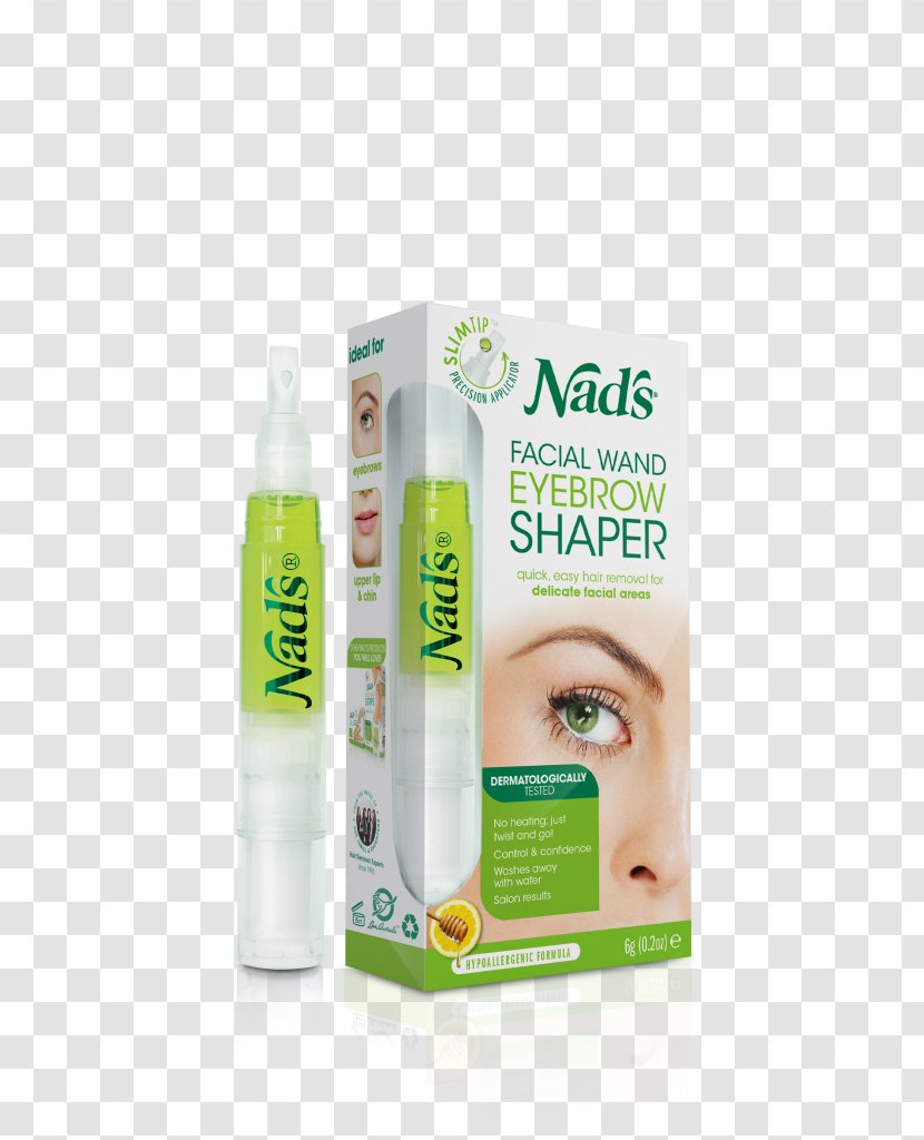 Eyebrow Nad's Hair Removal Waxing - Skin Care - On Legs Transparent PNG