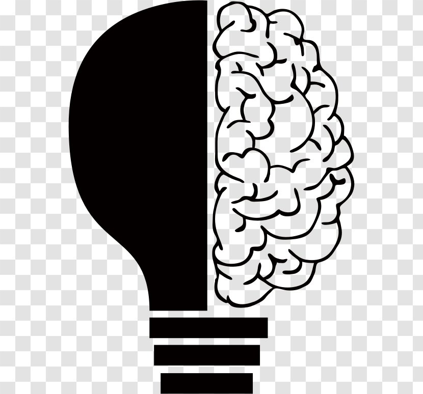 Incandescent Light Bulb Brain Lamp Clip Art - Tree Transparent PNG