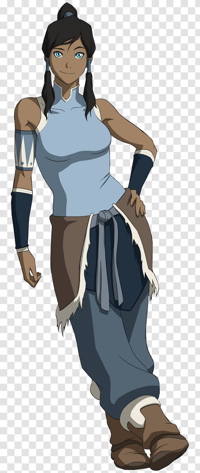 The Legend Of Korra Aang Katara Asami Sato - Frame - Avatar Transparent PNG