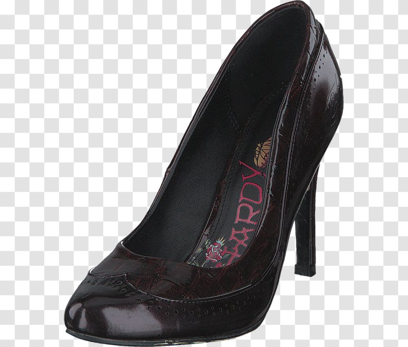 Duffy Pumps Red Shoe Walking Hardware Black M - High Heeled Footwear - Don Ed Hardy Transparent PNG