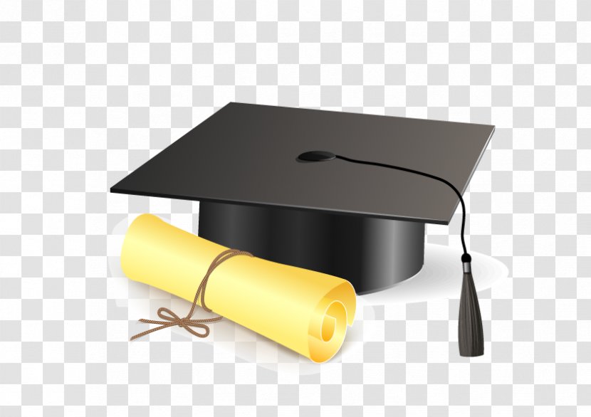 Square Academic Cap Graduation Ceremony Diploma Clip Art - High School Transparent PNG