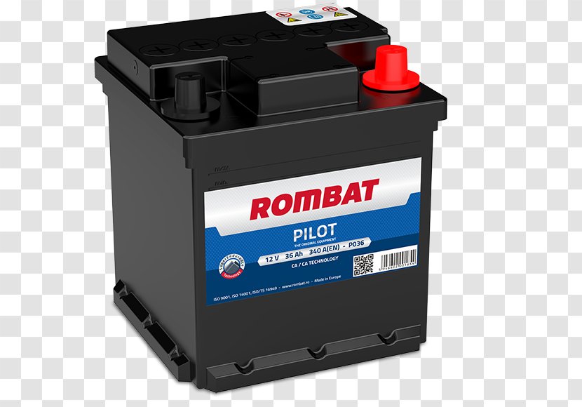 Car Baterie Auto Automotive Battery Electric Rombat SA - Startstop System Transparent PNG