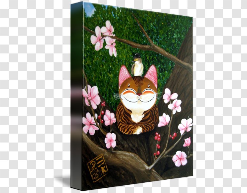 Cat Whiskers Kitten Painter Art - Animal - Wooden Elements Transparent PNG
