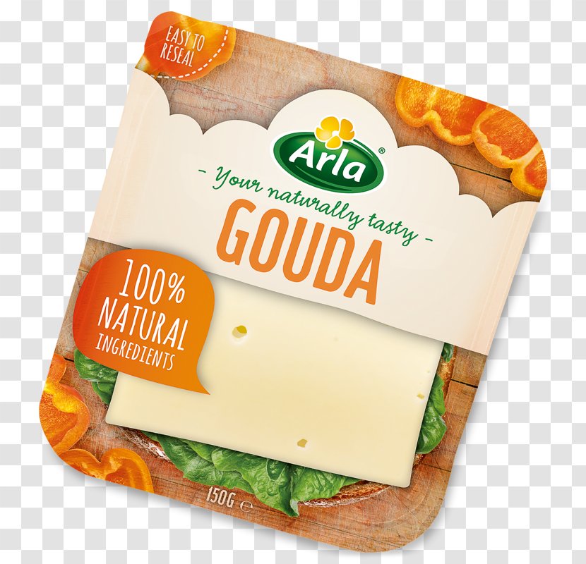 Gouda Cheese Processed Milk Arla Foods - Convenience Food Transparent PNG