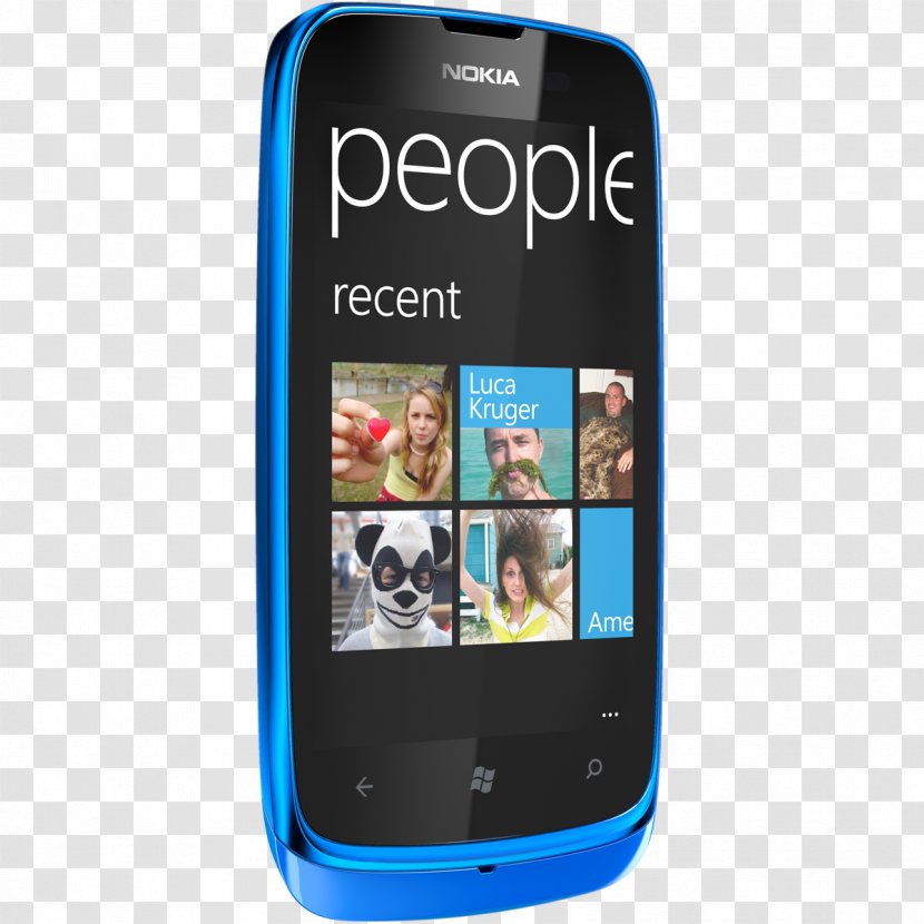 Smartphone Feature Phone Nokia Lumia 610 720 710 - Mobile Computing Transparent PNG