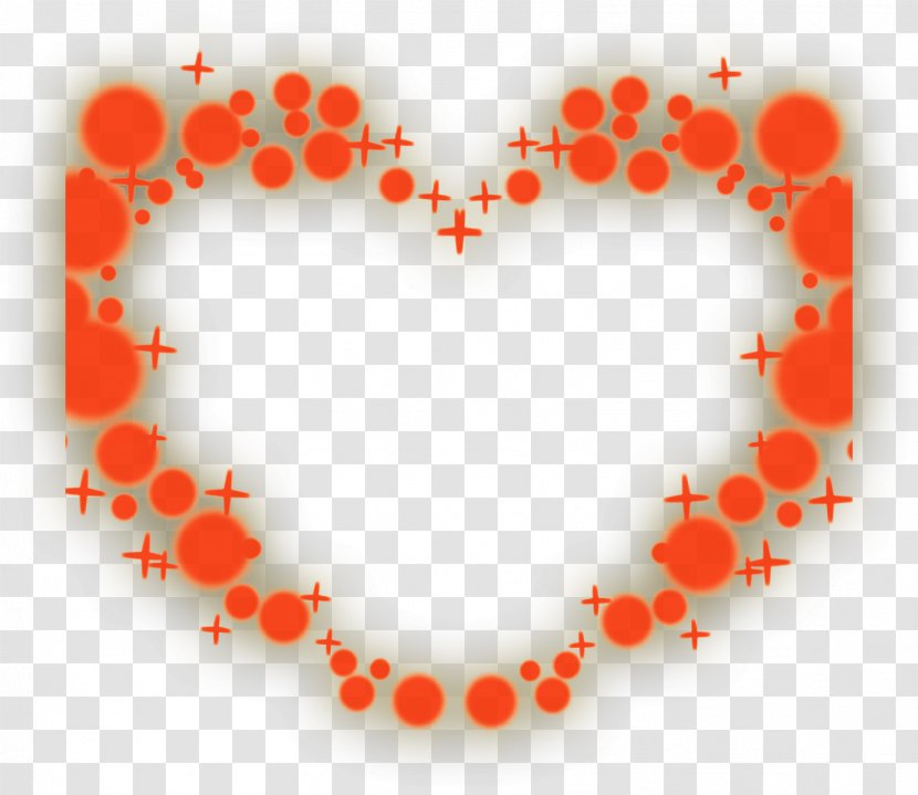 Heart Software - Flower - Orange Love Shape Transparent PNG