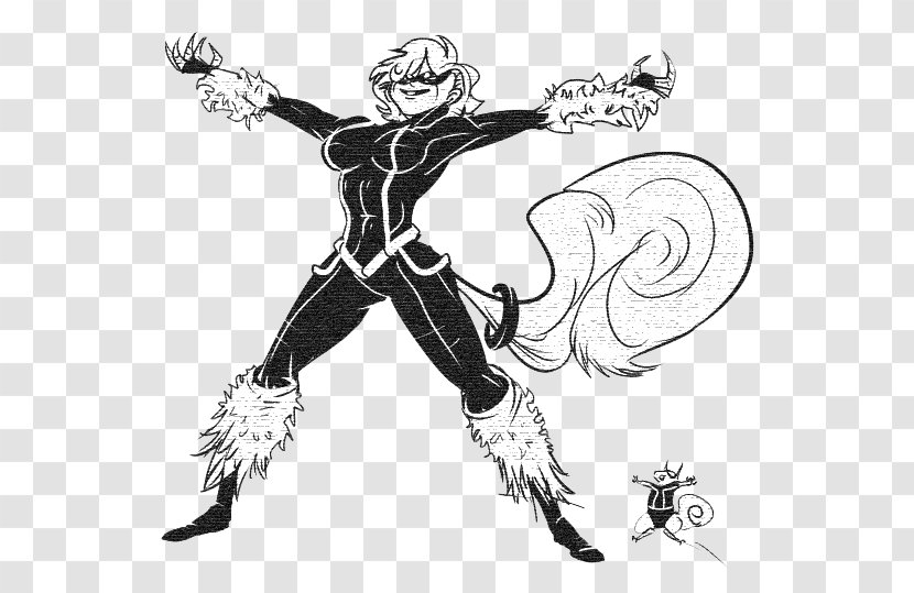 Vertebrate Comics Artist Legendary Creature Inker - Drawing - Amy The Squirrel Transparent PNG