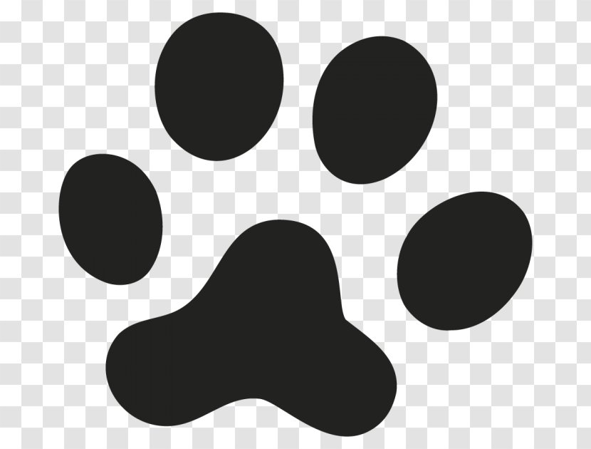 Sticker Basset Hound Paw Pit Bull Terrier - Point - Monochrome Transparent PNG