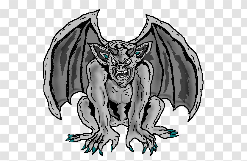 Gargoyle Cartoon Clip Art - Wing - Cute Cliparts Transparent PNG