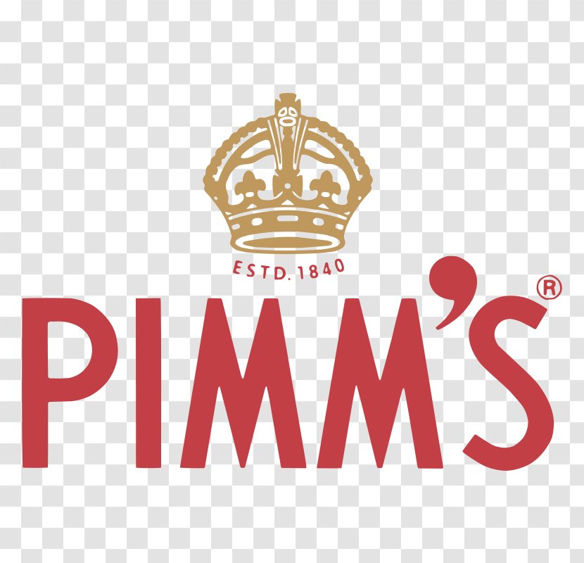 Gin Pimm's Lemonade Liqueur Wine - Text - Pimms Transparent PNG