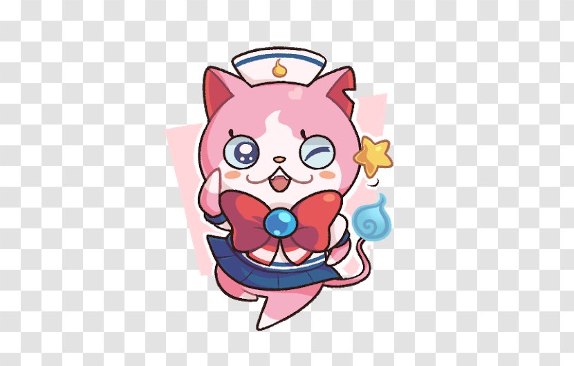 Yo-kai Watch 2 Yo-Kai 3 Jibanyan Yōkai - Frame - Heart Transparent PNG