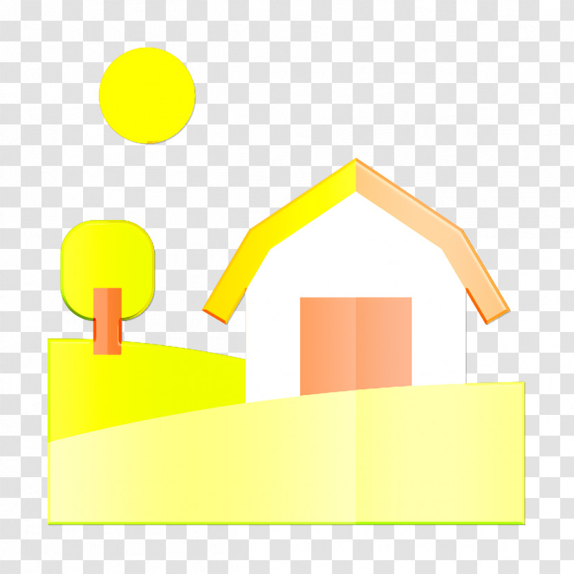 Rural Icon Landscapes Icon Farm Icon Transparent PNG