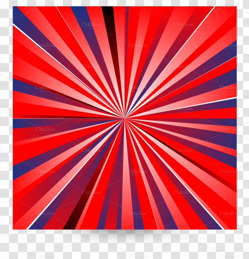 Symmetry Line Pattern Flag Sky Limited - Sunburst Pageant Transparent PNG