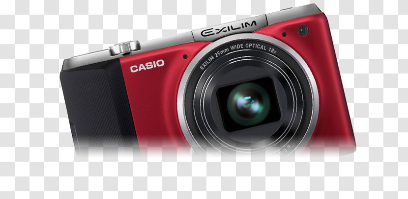 Casio - High Speed Exilim EX-ZR700 Digital Camera White Ex-zr700we Mirrorless Interchangeable-lens EXILIM-EX-ZR710Digitale CameraCompact Lens Point-and-shoot CameraCasio Transparent PNG