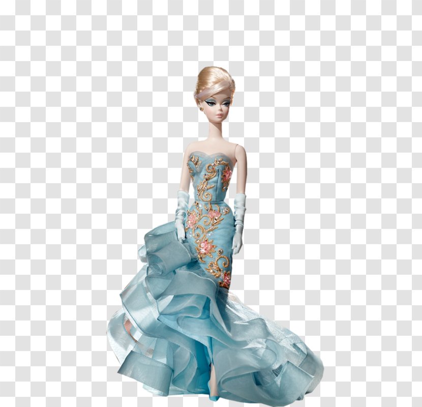 Silkstone Amazon.com Barbie Fashion Model Collection Doll - Gown Transparent PNG