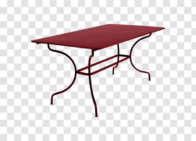 Table Manosque Fermob SA Garden Furniture - Rectangle Transparent PNG