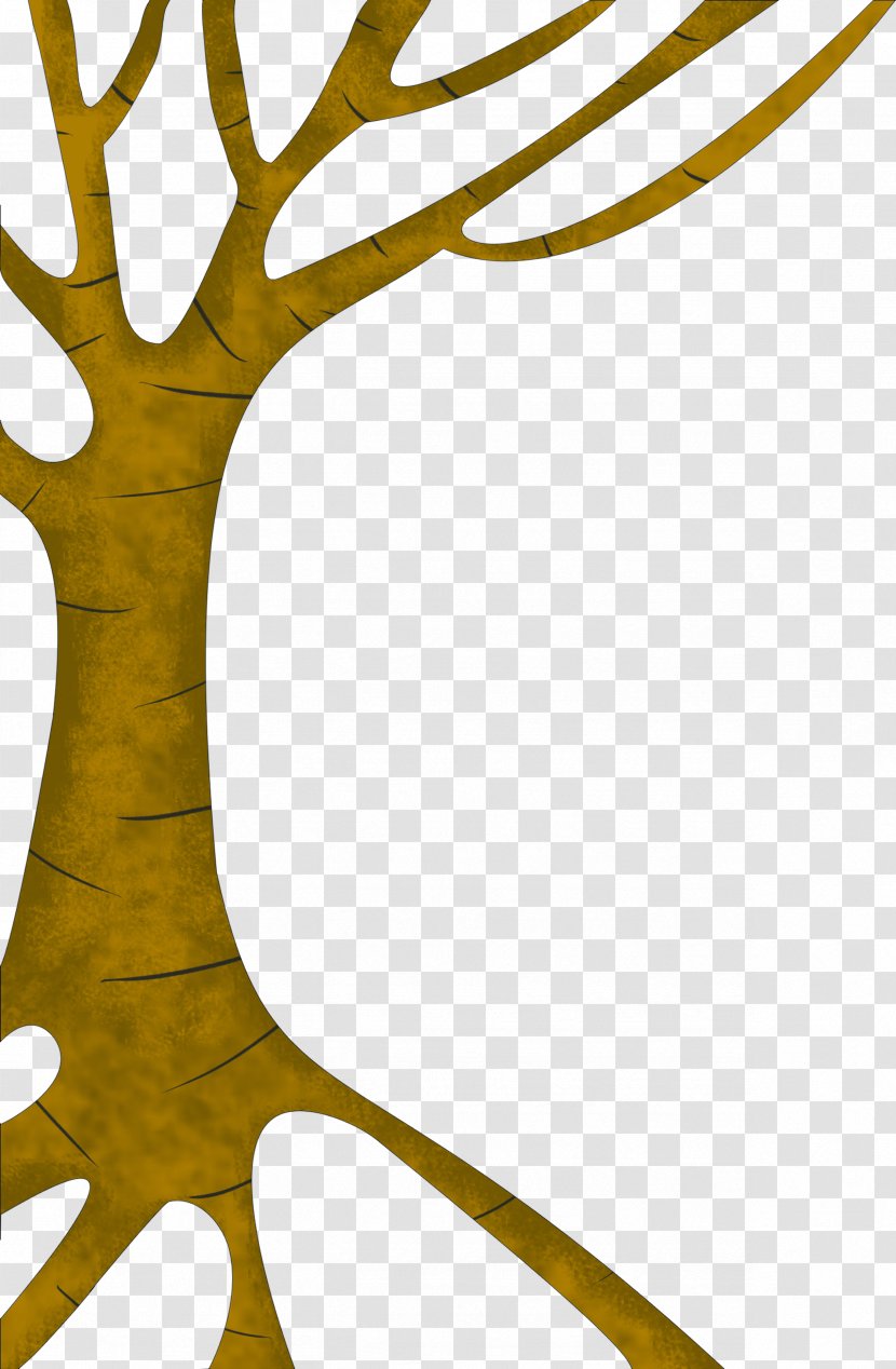 Cartoon Branch - Trunk - Branches Transparent PNG