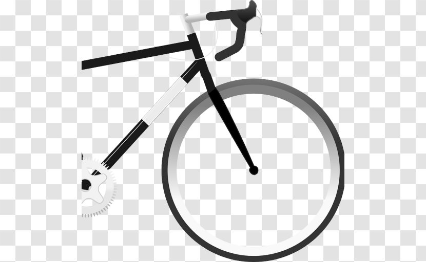 Fixed-gear Bicycle Single-speed Cycling Clip Art - Mode Of Transport Transparent PNG
