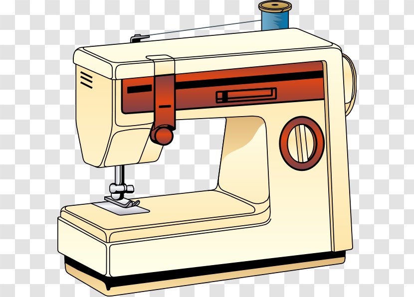 Sewing Machines Clip Art - Machine - Vector Transparent PNG