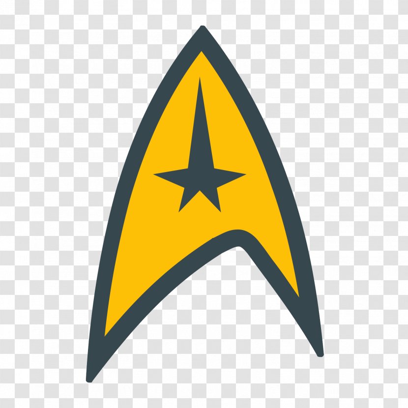 James T. Kirk Starfleet Star Trek Logo - Triangle - Symbol Transparent PNG