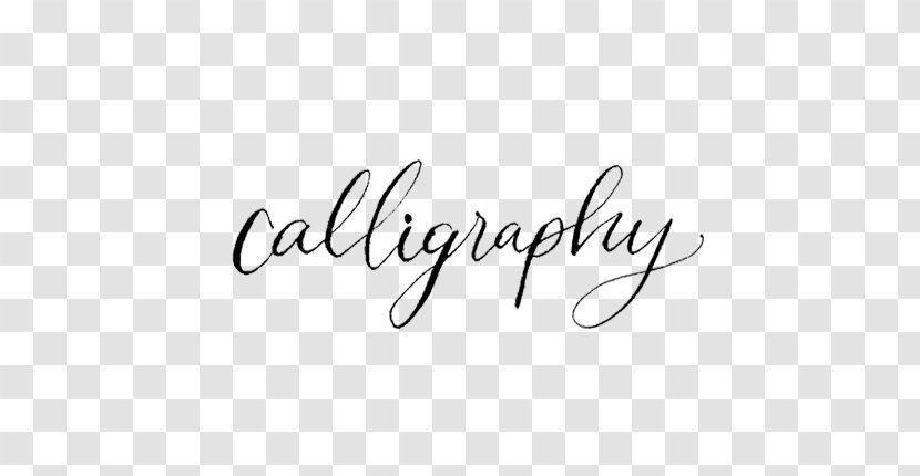 Handwriting Calligraphy Logo Font - Line Transparent PNG