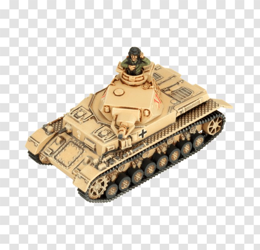 Tank Afrika Korps Panzer IV Platoon - Combat Vehicle Transparent PNG