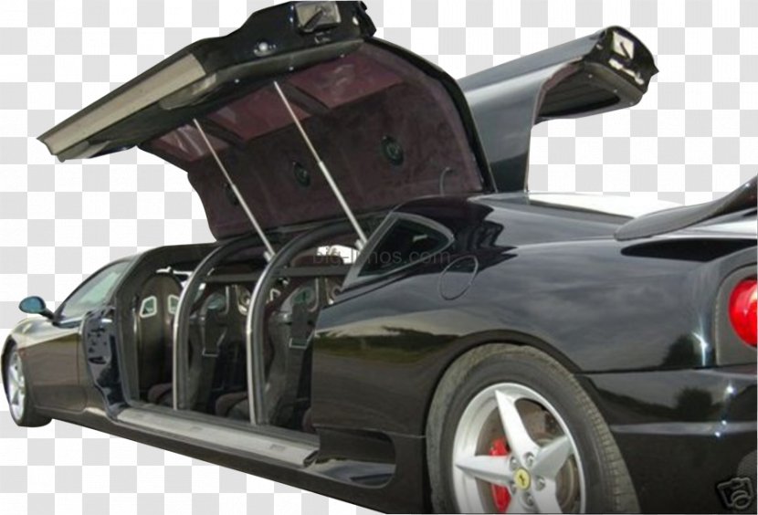 Ferrari S.p.A. 360 Modena Luxury Vehicle Car Limousine - Stretch Limo Transparent PNG
