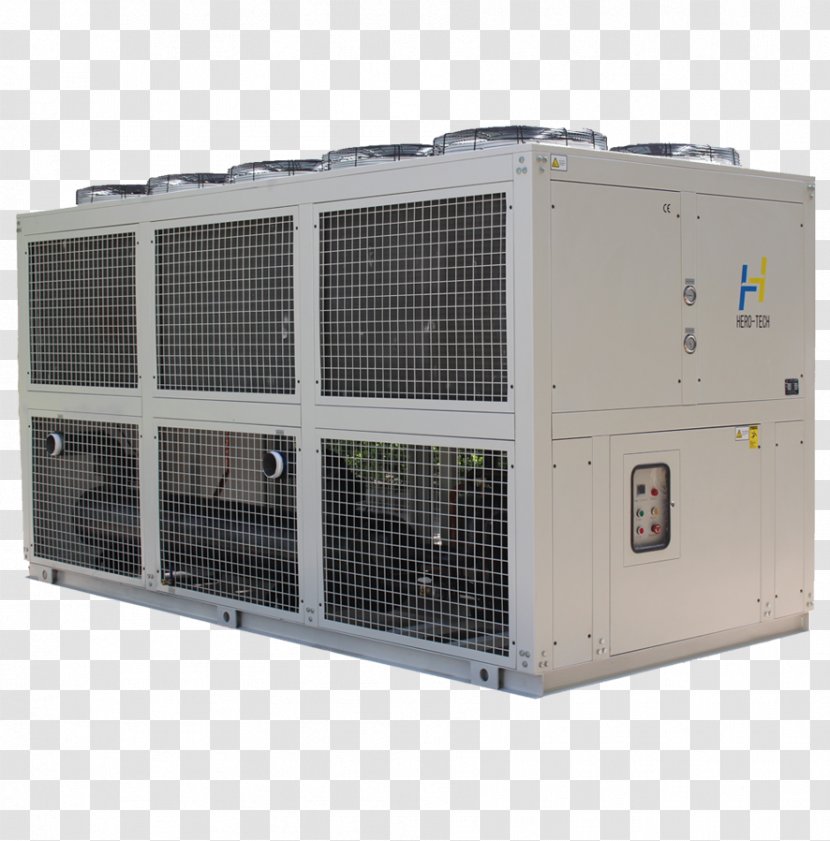 Water Chiller Air Cooling Machine Refrigeration - Tower Transparent PNG