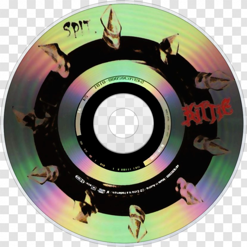 Compact Disc Wheel Disk Storage - Kittie Transparent PNG
