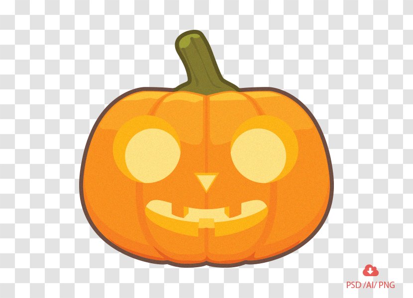 Jack-o'-lantern Winter Squash Pumpkin Cucurbita Maxima Calabaza Transparent PNG