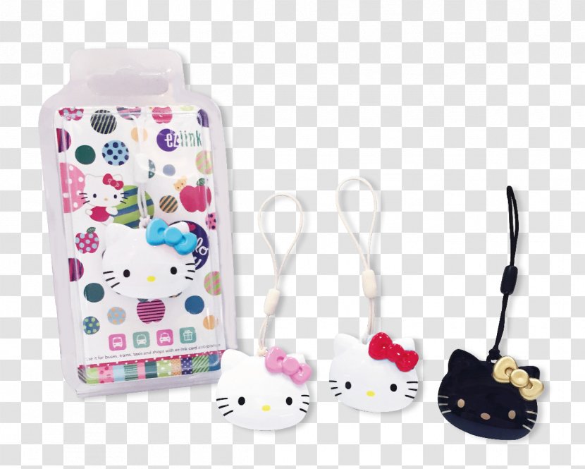 Hello Kitty EZ-Link Singapore Bus Contactless Payment - Frame Transparent PNG