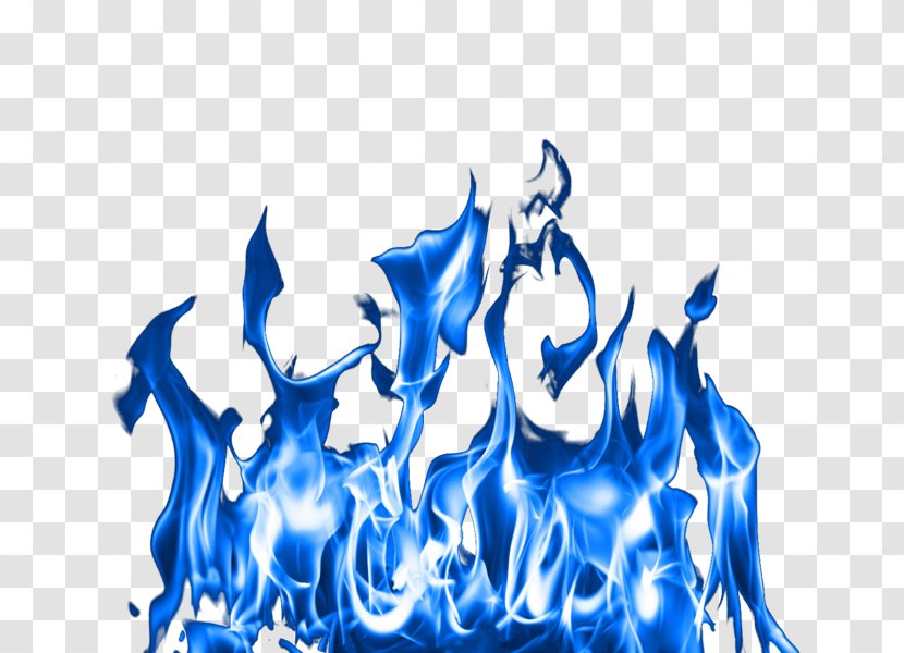 Clip Art - Fire - Blue Flame Transparent PNG
