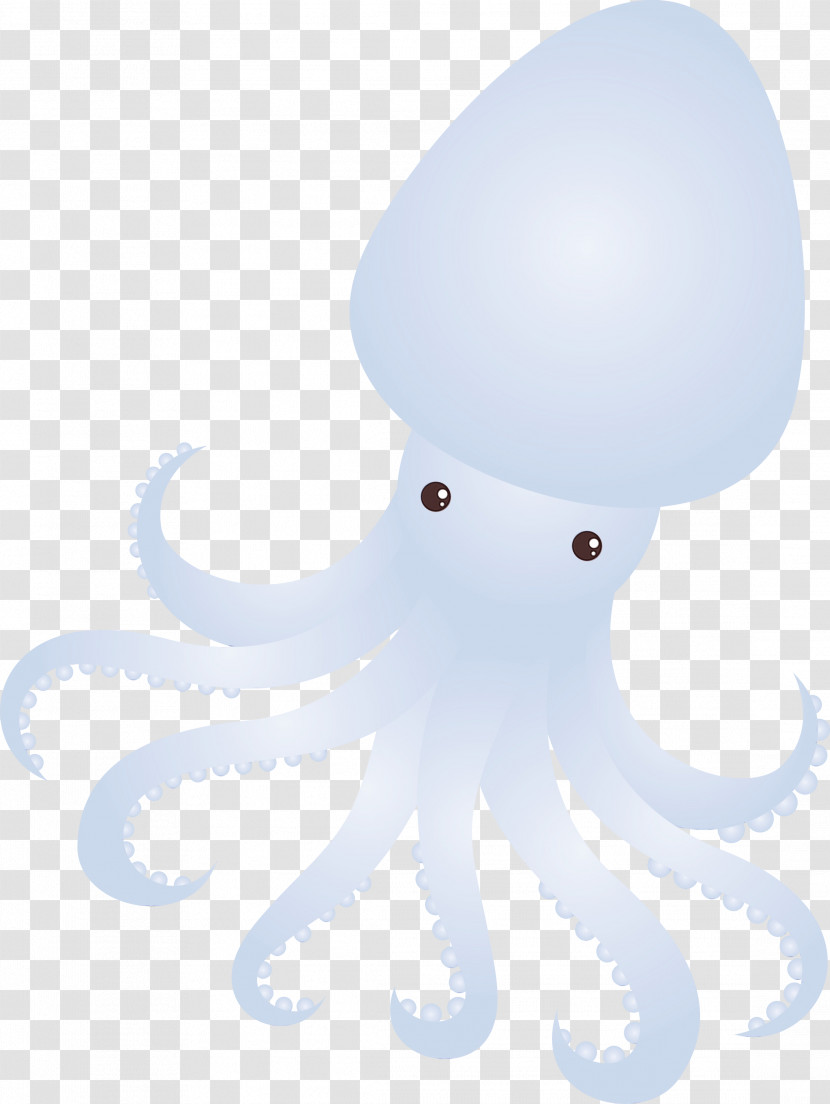 Octopus Giant Pacific Octopus White Octopus Cartoon Transparent PNG