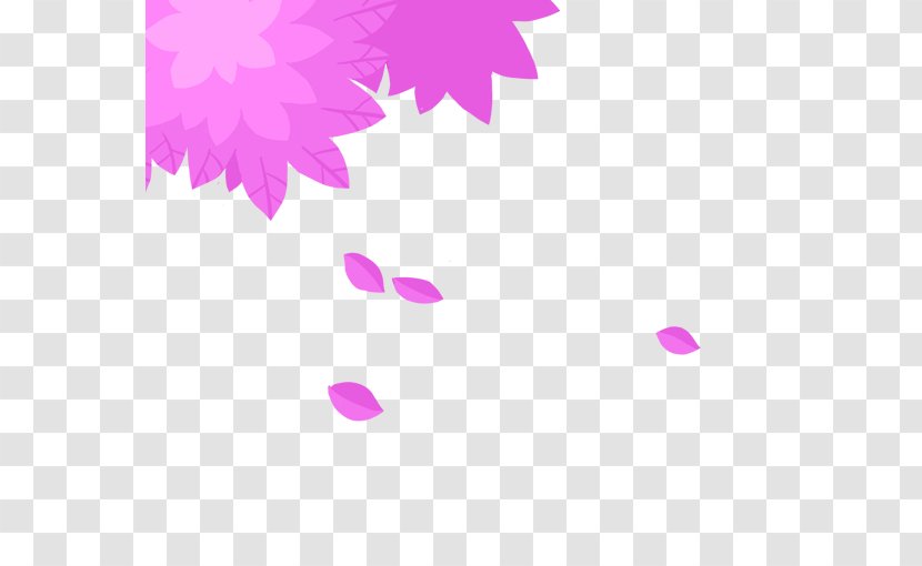 Leaf Color Purple Animation - Yellow - Falling Leaves Transparent PNG