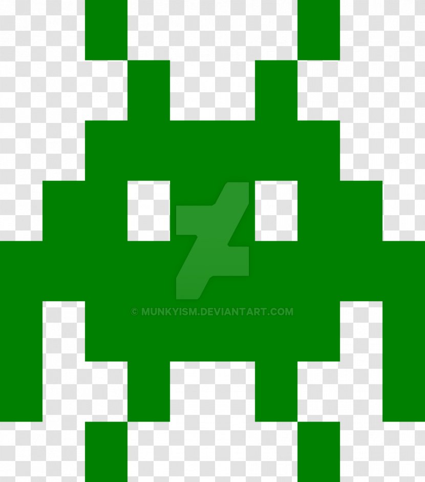 Space Invaders Arcade Game Post Cards Terrible Traicion - Symmetry Transparent PNG
