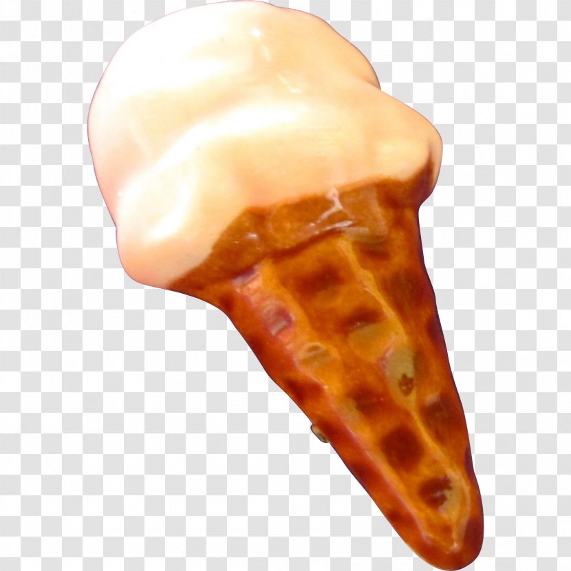 Ice Cream Cones Frozen Dessert Flavor - Cone Transparent PNG