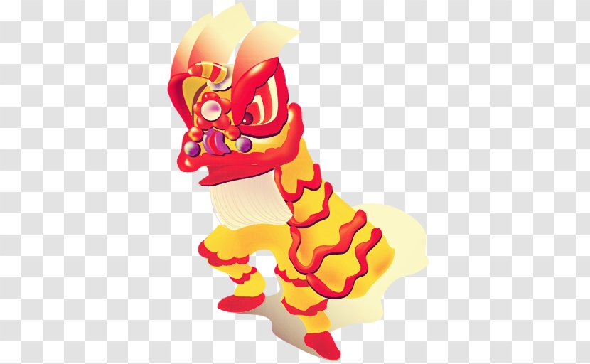 Lion Dance Chinese New Year Transparent PNG