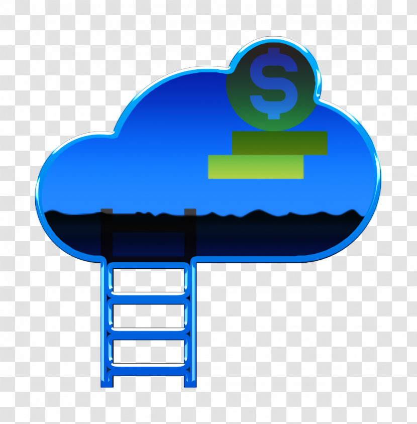 Cloud Icon Startup Icon Ladder Icon Transparent PNG