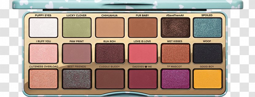 Palette Eye Shadow Cosmetics Color Dog - Beauty Transparent PNG