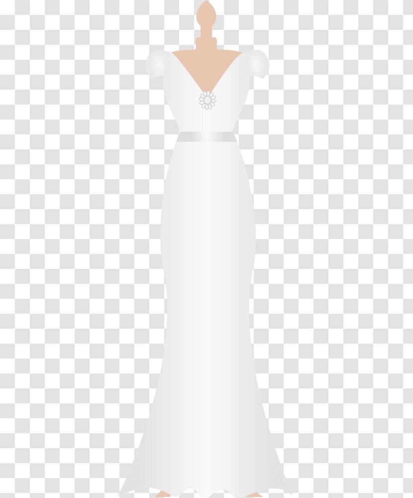 Wedding Dress Shoulder Cocktail - Heart - Free Psd Transparent PNG