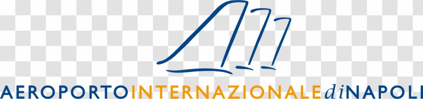 Logo Naples International Airport Brand Product Design - Blue - Text Transparent PNG