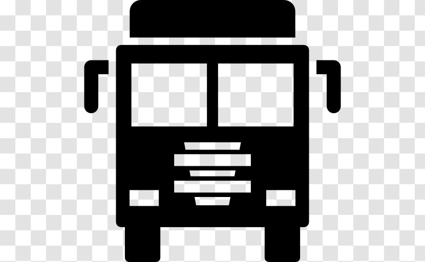 Transport Car - Black And White Transparent PNG