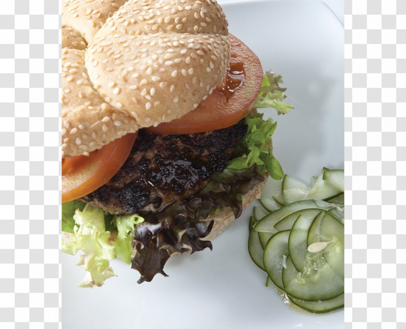 Buffalo Burger Cheeseburger Slider Breakfast Sandwich Veggie - Salmon Transparent PNG