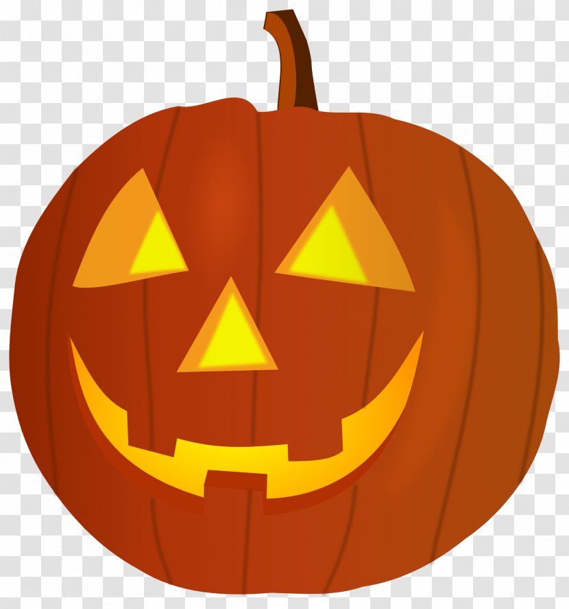 Jack-o-lantern Pumpkin Bread Halloween Clip Art - Pixabay - Happy Cliparts Transparent PNG