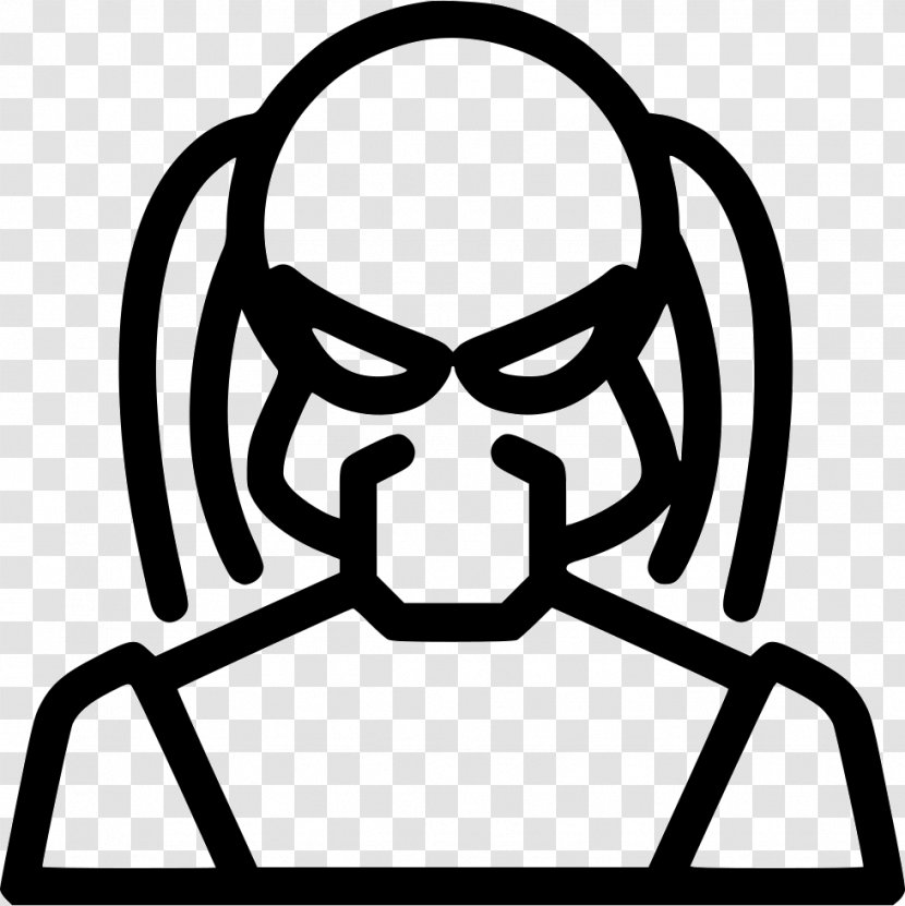 Clip Art Predator Image - Face - Icon Transparent PNG
