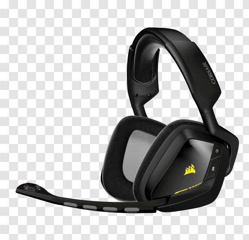 Microphone Headset Headphones 7.1 Surround Sound Corsair VOID RGB - Audio Transparent PNG