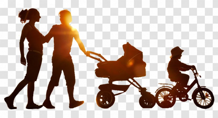 Family Law Child Parent Baby Transport - Sunshine Travel Silhouette Transparent PNG