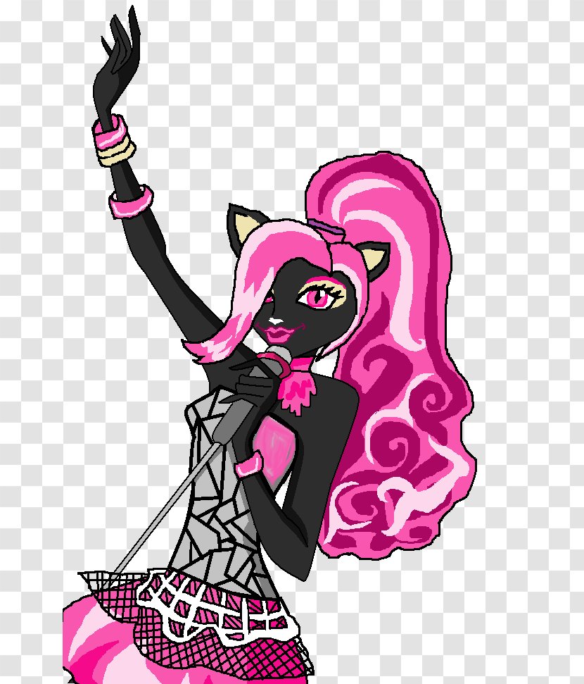 Monster High Friday The 13th Catty Noir Doll Cartoon Drawing Transparent PNG
