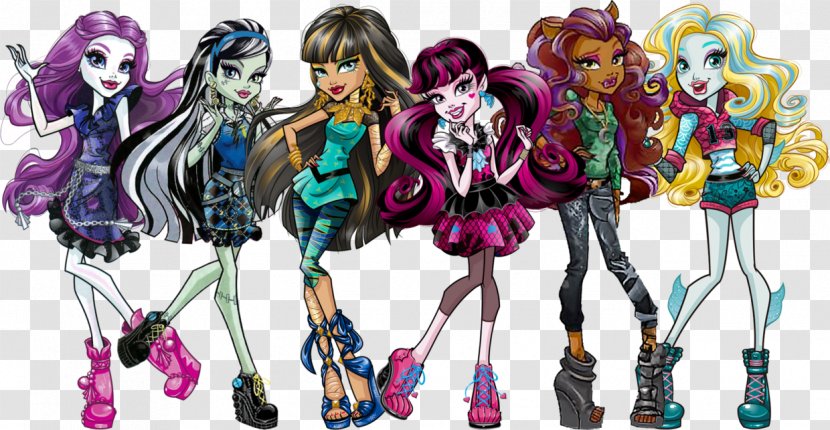 Frankie Stein Monster High Doll Lagoona Blue Ghoul - Heart Transparent PNG